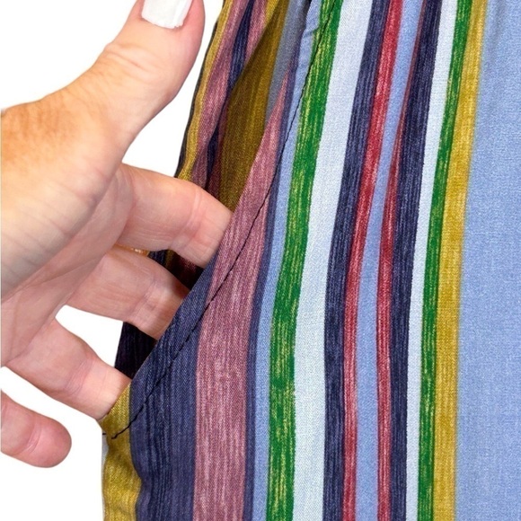 We 1 Fit Men’s Swim Trunks Striped Mulit-color Quick Dry Size-XL NWT - Picture 4 of 9